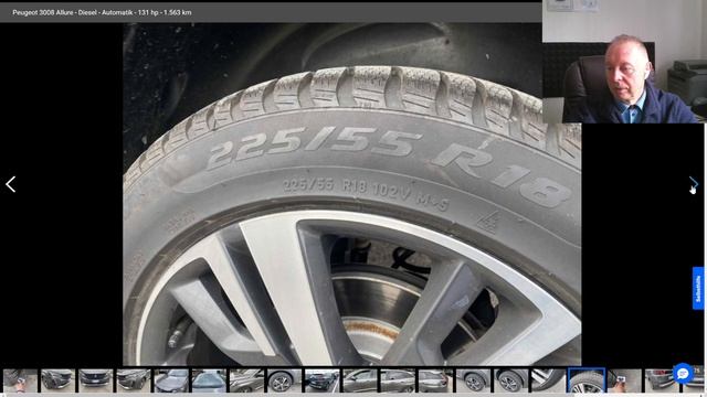 Покупаем на аукционе годовалый Peugeot 3008 Allure с пробегом 1563 км.