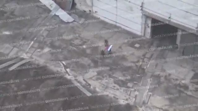 Освобождение промзоны в Курахово