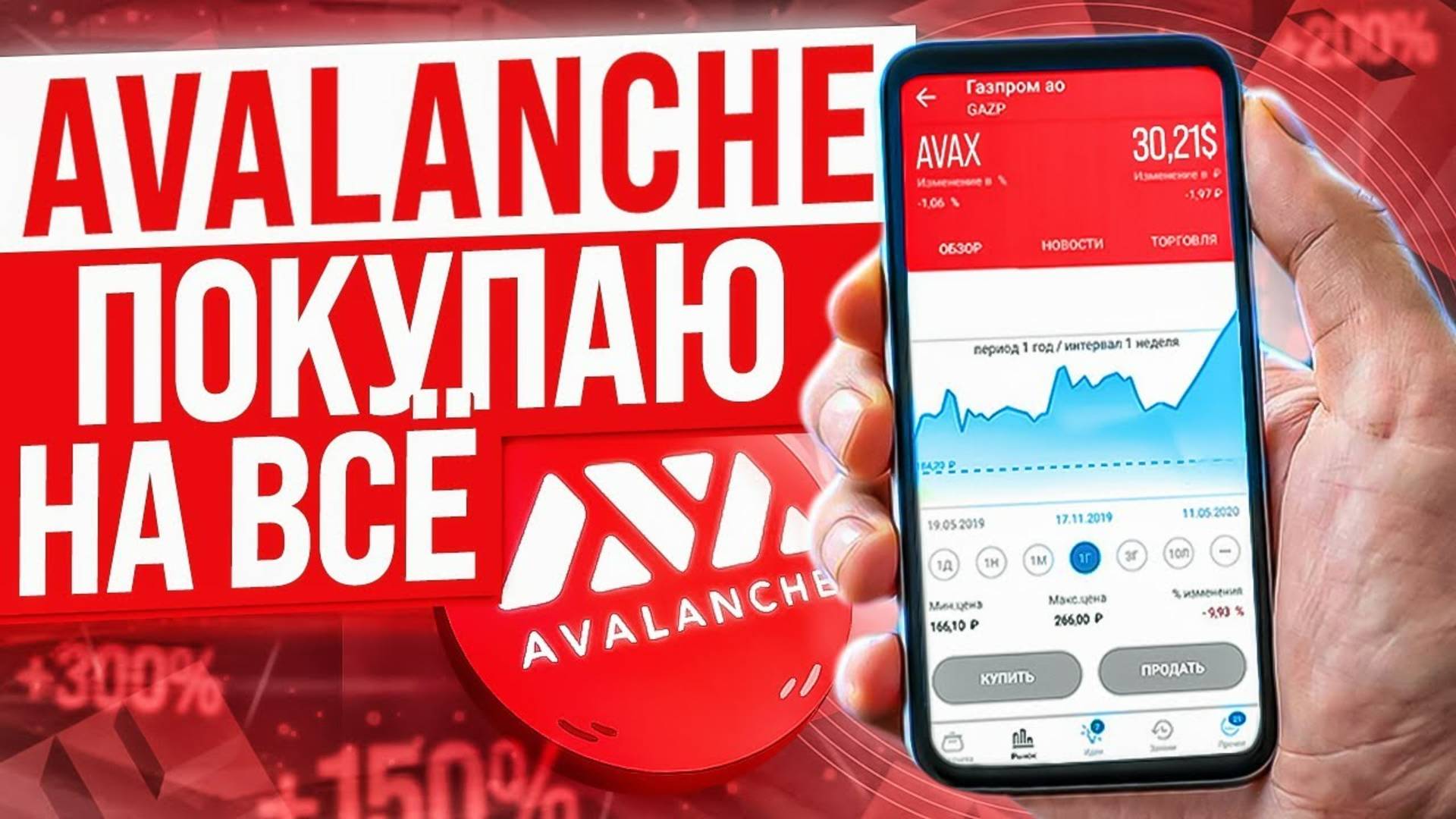 Криптовалюта AVALANCHE, обзор AVAX , перспективы и прогноз токена AVAX