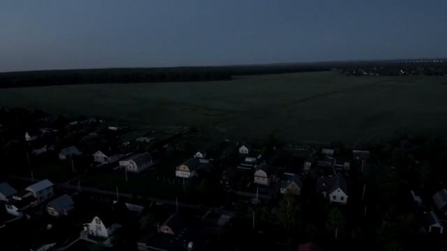 Xiaomi Mi Дрон 4K полёт на закате солнца