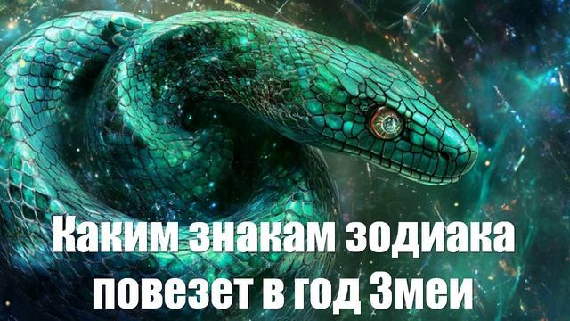 Каким пяти знакам зодиака несказанно повезет в 2025 год Змеи узнаем от таропсихолога