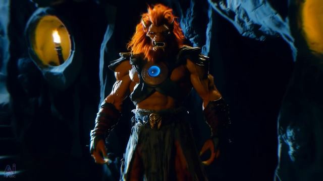 ИИ оживил героев легендарного HE-MAN!