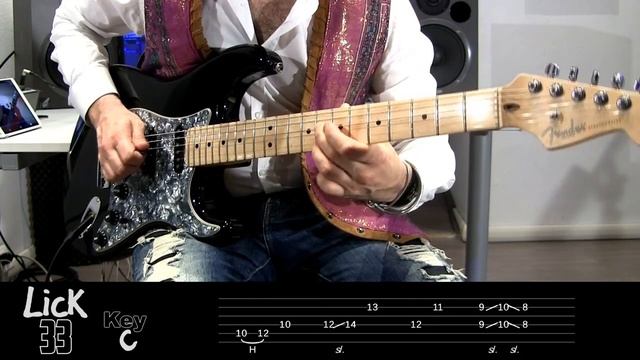 Andy's Lab - Daily Blues Licks #33 - Guitar Lesson