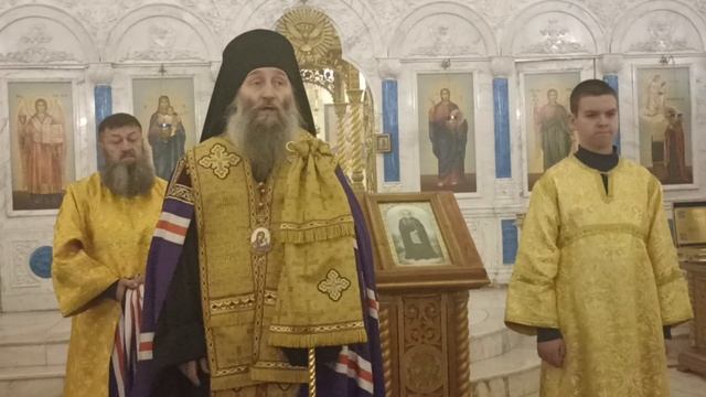 Проповедь владыки Гурия после Новогоднего молебна в Кафедральном Благовещенском соборе г. Арсеньева