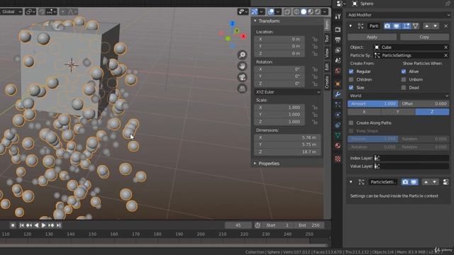 32- Creating Particles From Particles (Particleınstance)