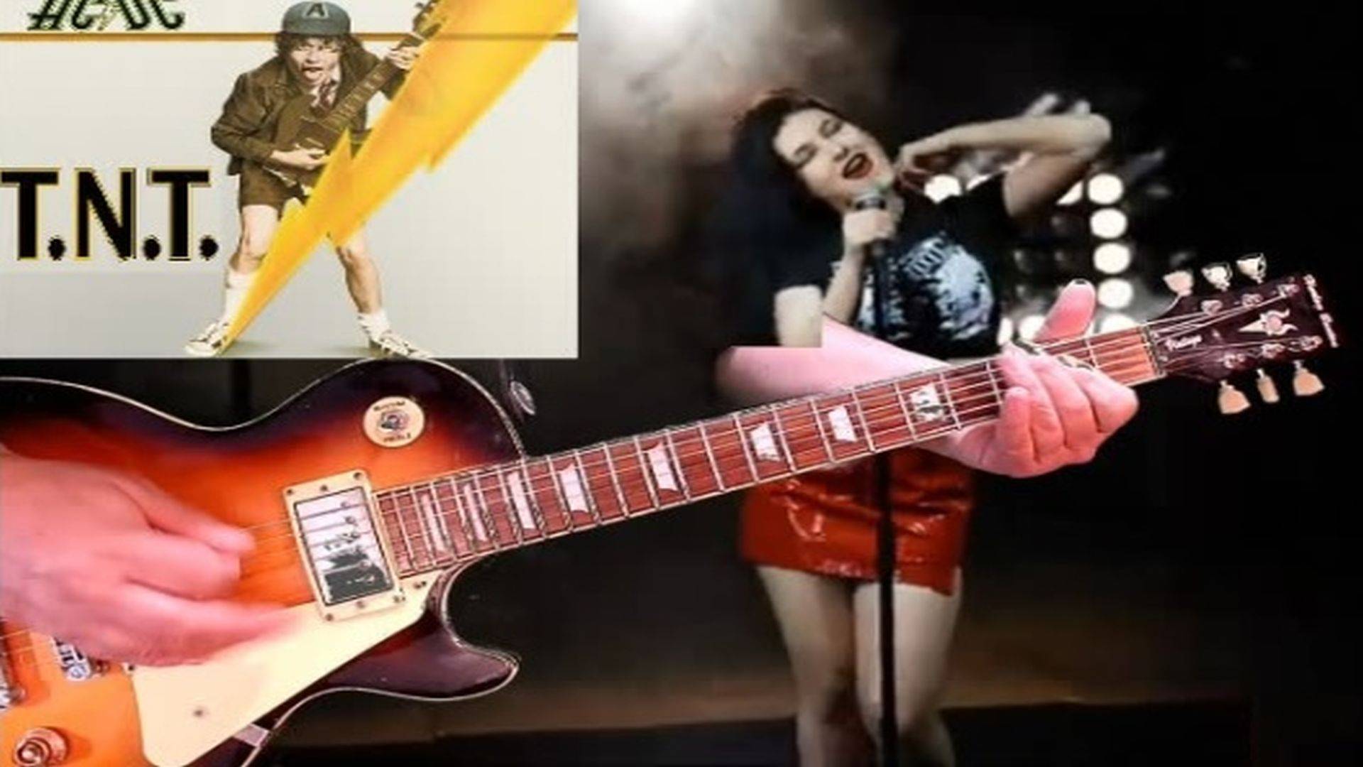 ACDC T.N.T. guitar cover by SAKIS KOTSIALIS