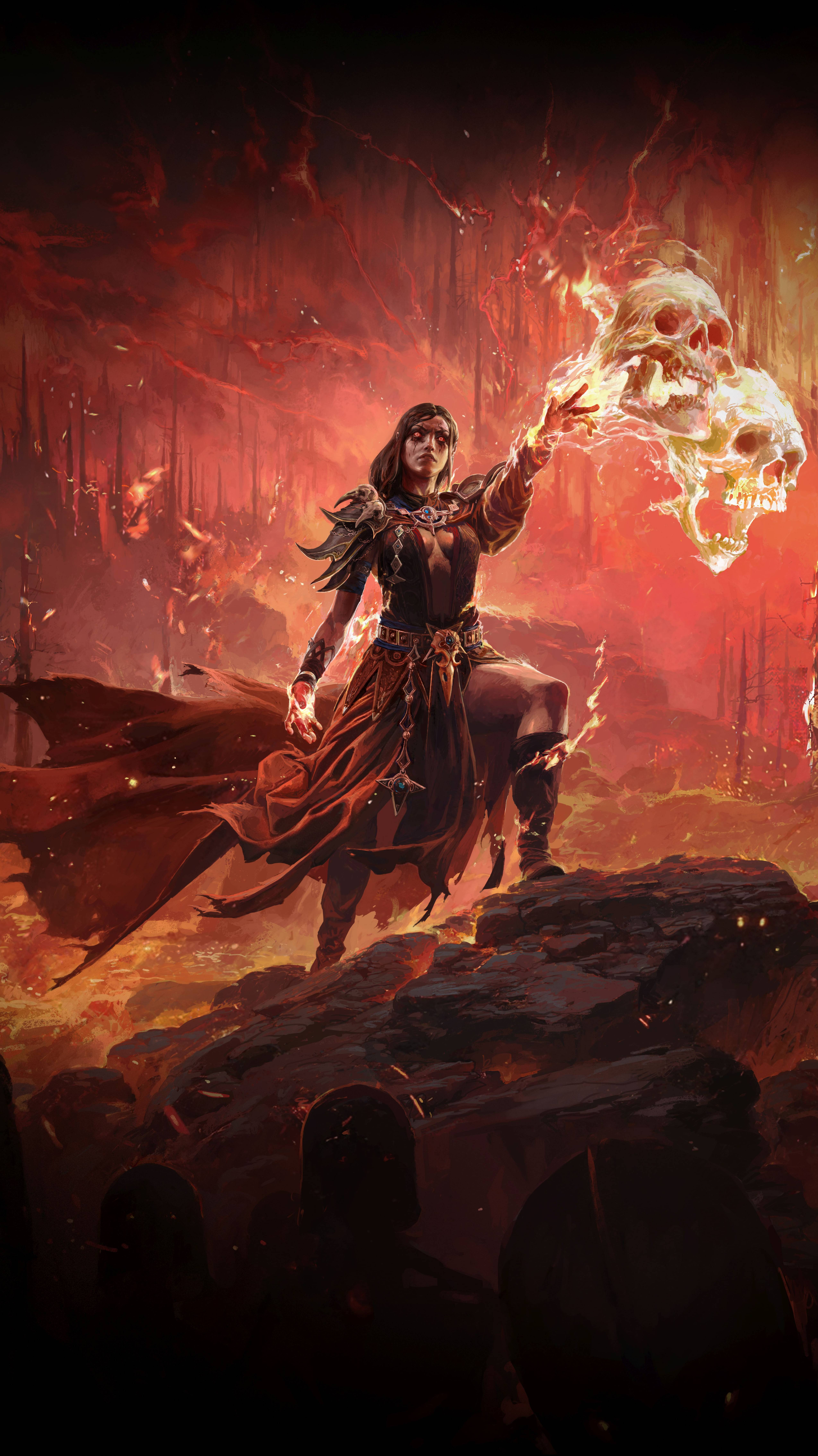 Path of Exile 2 - Ведьма. Прохождение босса Азиния, супруга претора. Супружеская гробница.