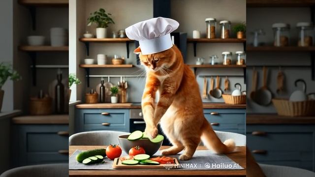 КОТ -  ПОВАР