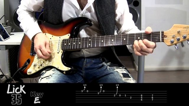 Andy's Lab - Daily Blues Licks #35 - Guitar Lesson