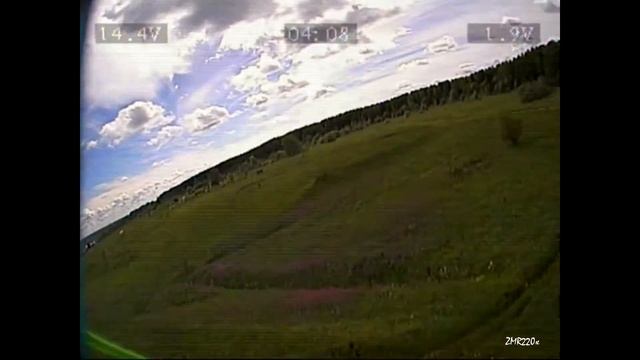 первый полёт в акро)