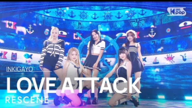 RESCENE "LOVE ATTACK" INKIGAYO 240901