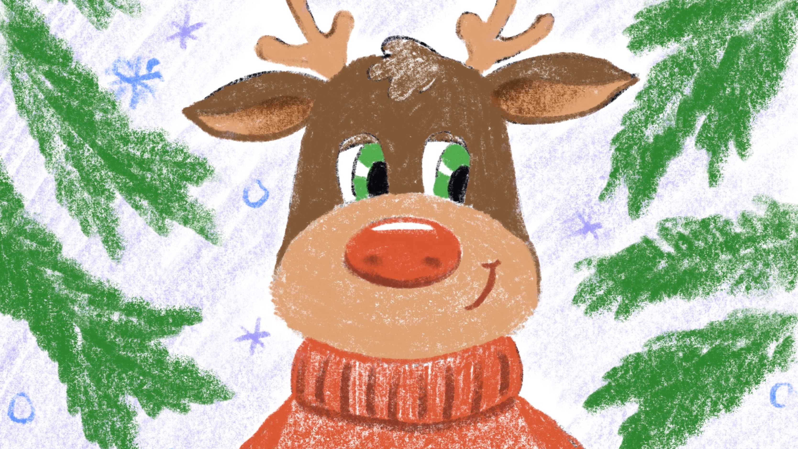 Олень с чашечкой чая
Музыка: Joyful Snowman
Музыкант: Grand Project
Сайт: https://pixabay.com/music/