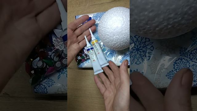 Елочный шар своими руками /Happy New Year. Decoupage