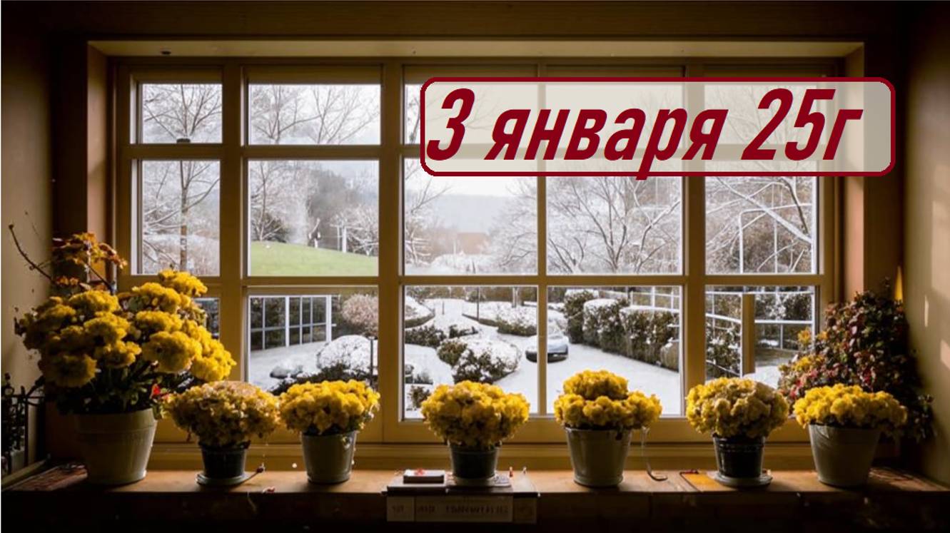 Гороскоп  3 января 25г .  Астропрогноз.  Карта дня