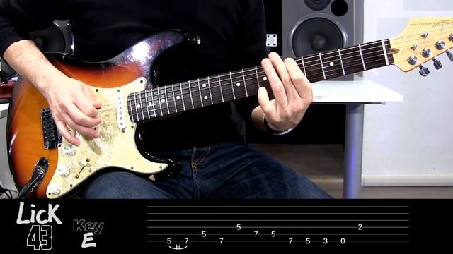 Andy's Lab - Daily Blues Licks #43 - Guitar Lesson