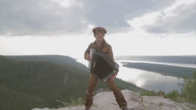 Латина-Танго-Очи чёрные-Потолок ледяной-Еврейская (cover-Адайкин Сергей_аккордеон)