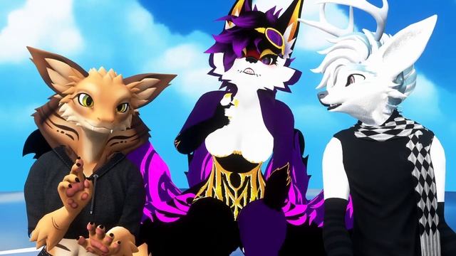 Everybody Backstreet boy VRChat MMD (Семейный клип)
