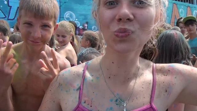 Фестиваль красок 1 смены в ДОК "МОРСКАЯ ЗВЕЗДА"