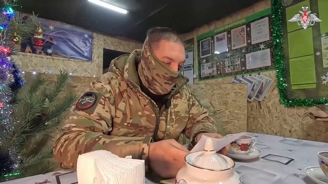 Военнослужащие в приграничных районах Курской обл. получают новогодние поздравления со всей страны