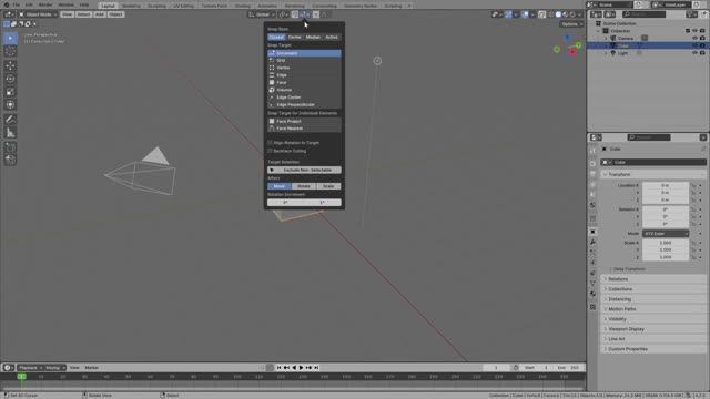 3а.1. Моделирование в Blender 3D. (RU)