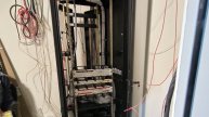 серверный шкаф монтаж розеток