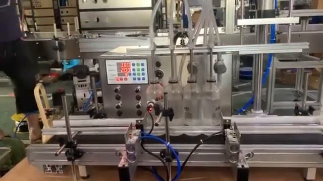 Машина для розлива воды в бутылки, компактная машина для упаковки жидкостей