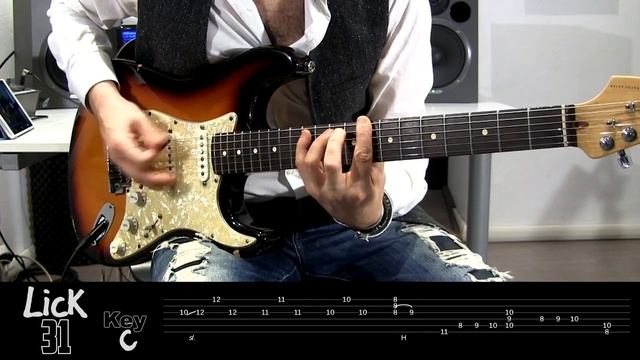 Andy's Lab - Daily Blues Licks #31 - Guitar Lesson