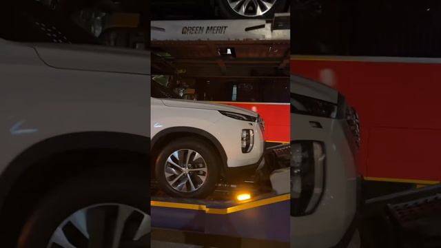 Погрузка авто.