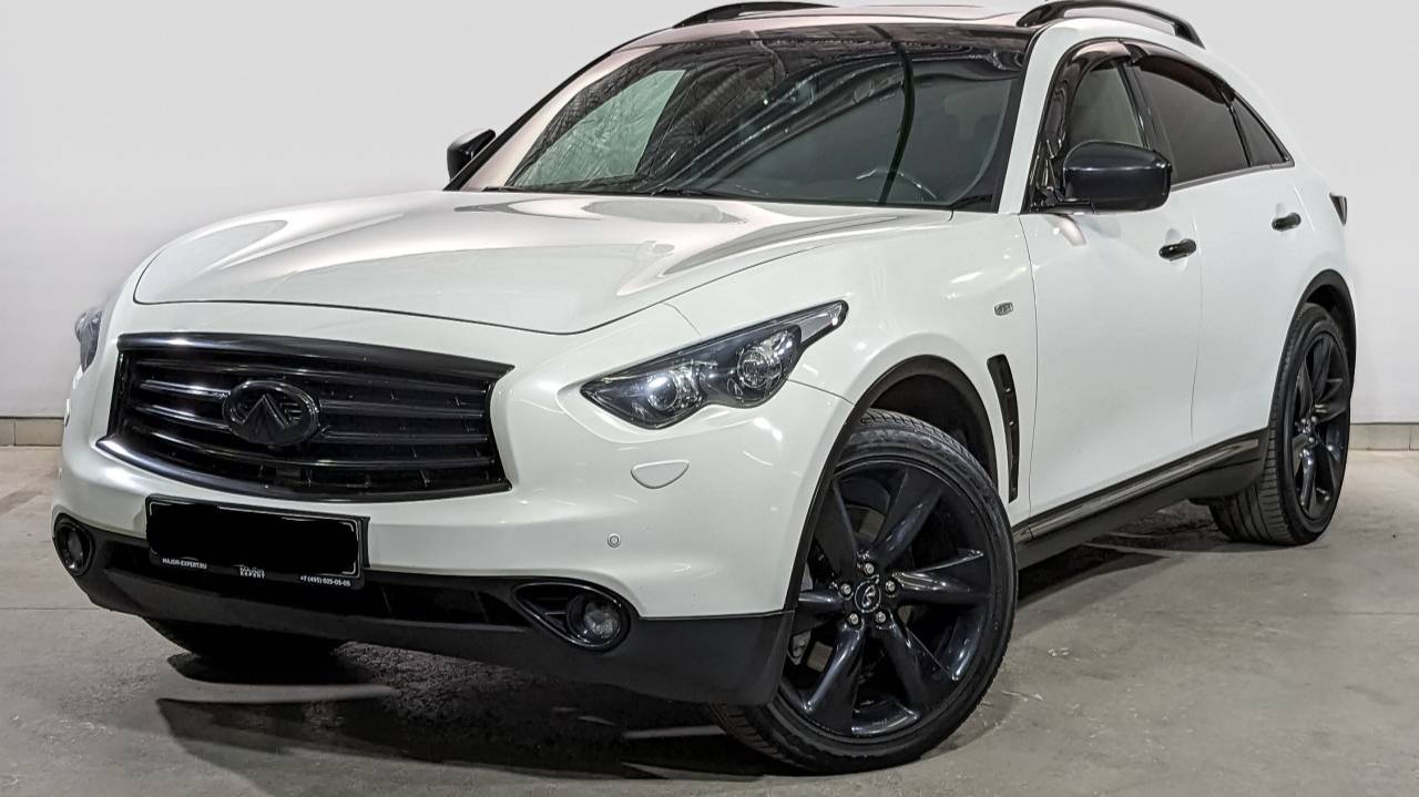 Infiniti QX 70 - установка biled модулей