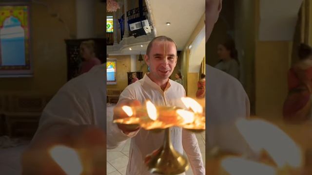 🌸🌸🌸🌸Киртан в храме Кришны. Йога. Индия. Храм🍀🍀🍀