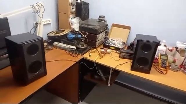 АС Элигия 102. Проверка после ремонта динамиков