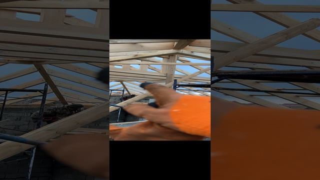Кровля без конька /крыша без подпорок