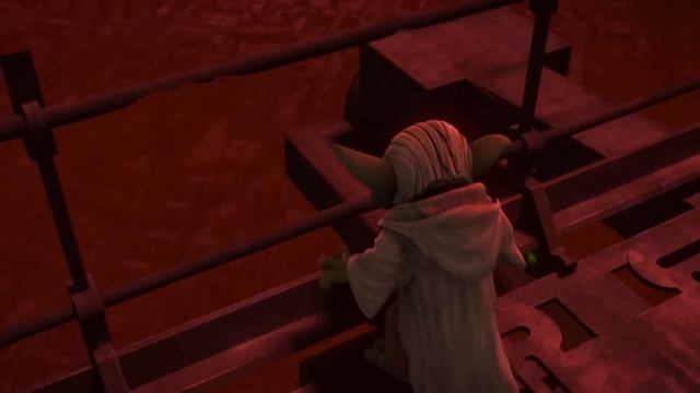 Star Wars: The Clone Wars - Yoda & Anakin vs. Dooku & Sidious [1080p]