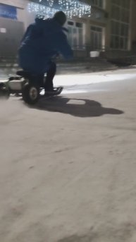 дрифт на снегокате