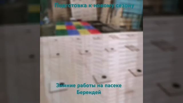 #зимовка #пасека #производство #павильон Берендей