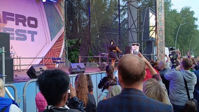 AFROFEST в Москве, певица из ЮАР - QUEEN💃🏾🔥