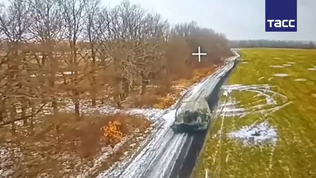 Минобороны показало прилеты ФПВ по трем украинским Леопардам 2 в Курской области