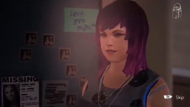 Life is Strange - Max talks to Alyssa in the Girls Dormitories (XBOX ONE)
