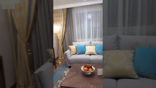 Номер категории Люкс 120 м2, 3 спальни, 3 ванные комнаты, оборудованная кухня в Сафмар Палас Москва