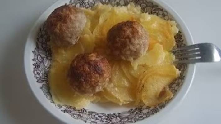 Картофель Гратен