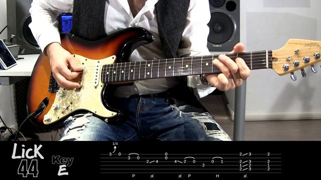 Andy's Lab - Daily Blues Licks #44 - Guitar Lesson