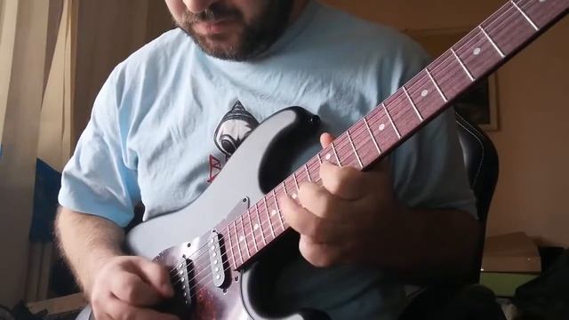 100$ Harley Benton HSS Strat Test