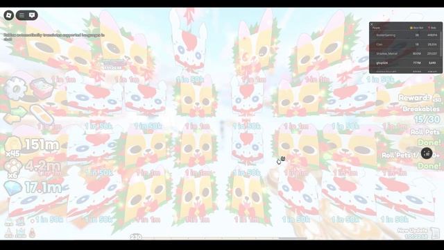 Открываю яйца в игре Pets Go