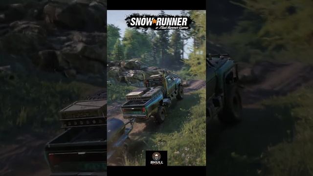 SNOWRUNNER/FORD F-750 POWERSTROKE/Moza+TSW+CRP+ZShifterPro/#shorts
