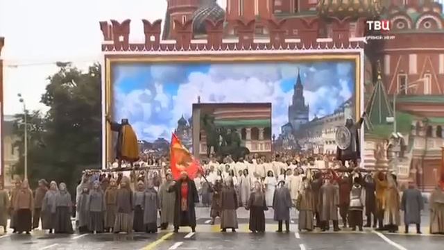 День города Москвы! Церемония открытия на Красной площади 05 09 2015