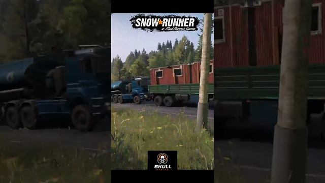 SNOWRUNNER/Mercedes-Benz Zetros 2733 6x6 #snowrunner/#shorts