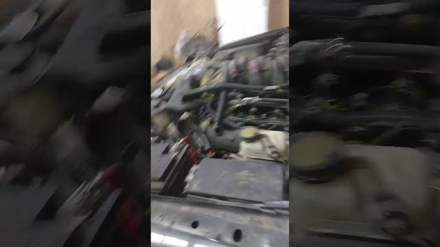 Форд эксплорер установка контрактного ДВС часть 3