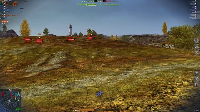 Tanks Blitz 11.6.0.  Встречный бой. Порт. [Красивая концовка]