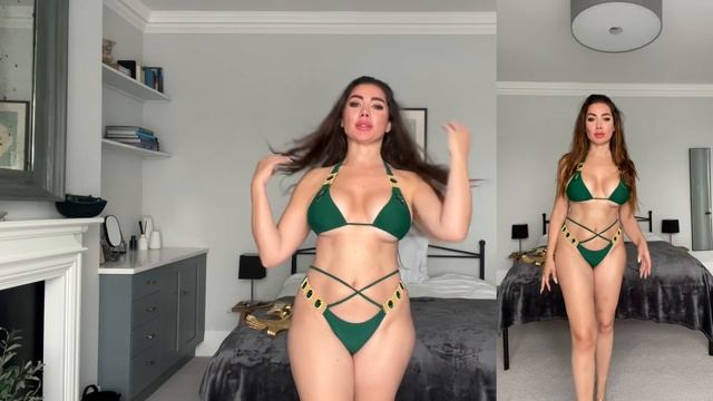 Bella Barnett Try On Haul🤩 Bikini with Coverups 🤩links below 😘