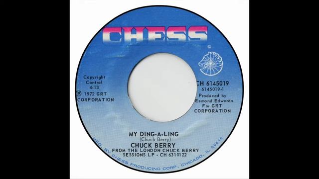 Chuck Berry - My Ding-A-Ling 7" - CH 6145019 - A